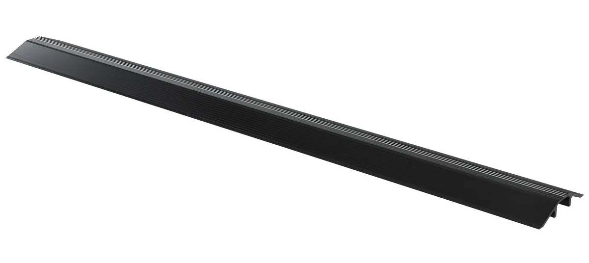 Vestil LHCR-72-BK extruded aluminum hose & cable crossover
