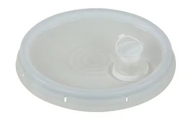 Vestil LID-54-PWST lid shown from an alternate angle