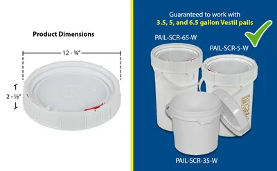 Vestil LID-SCR lid feature highlights