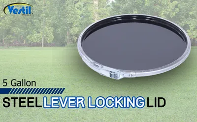 Vestil LID-STL-LL lid feature highlights