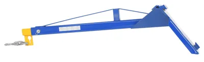 Vestil LLM-BBL-CM-1000 bulk bag lifter shown from an alternate angle
