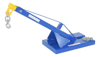 Vestil LLM-BBL-FP-1000 bulk bag lifter shown from an alternate angle