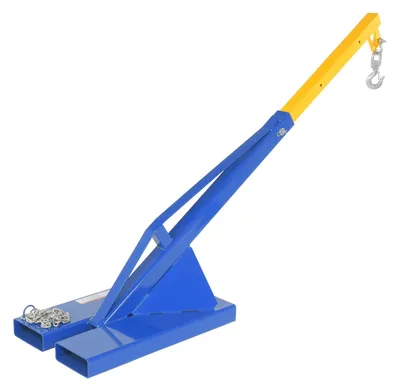 Vestil LLM-BBL-FP-1000 bulk bag lifter shown from an alternate angle
