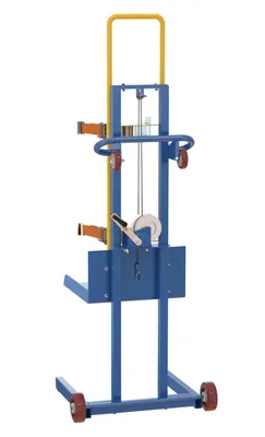 Vestil LLPW-CL-1560 cylinder lifter transporter shown from an alternate angle