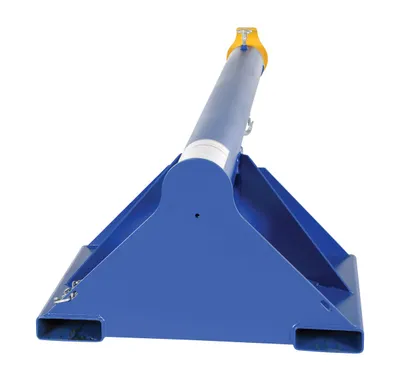 Vestil LM-1T-4-30 lift master fork truck boom shown from an alternate angle