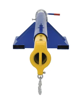 Vestil LM-OBT-4-30 orbiting fork truck boom shown from an alternate angle