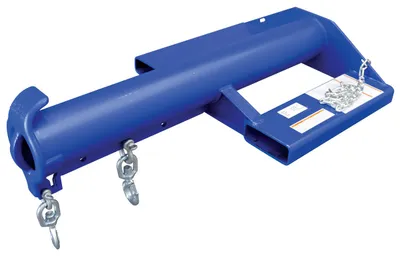 Vestil LMS-EBNT-40-6 shorty lift master fork truck boom shown from an alternate angle