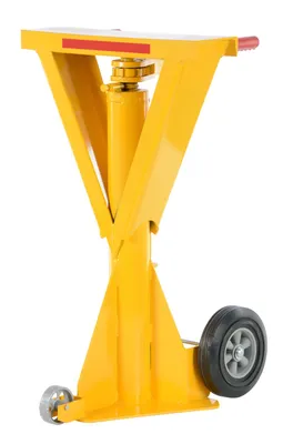 Vestil LO-J-BEAM-100 trailer stabilizing jack shown from an alternate angle