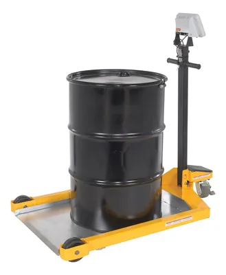 Vestil LO-PF-2436-SCL low profile portable bin scale shown from an alternate angle