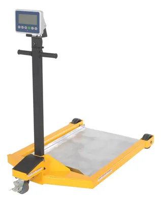 Vestil LO-PF-2436-SCL low profile portable bin scale