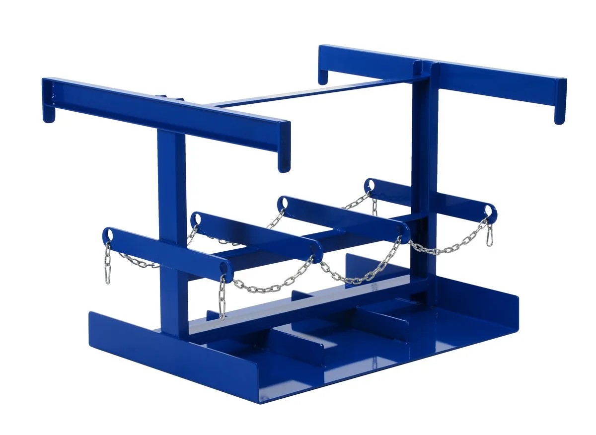Vestil LP-170 fork truck lp tank caddy