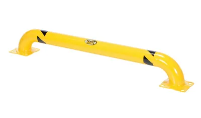 Vestil LPRO-60-9-4 low profile machinery guard shown from an alternate angle