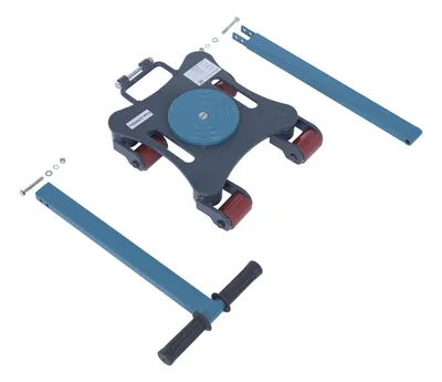Vestil MDSKT-2 machinery skate shown from an alternate angle