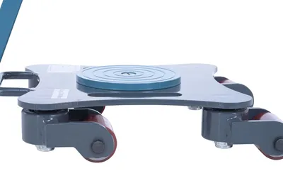 Vestil MDSKT-2 machinery skate shown from an alternate angle