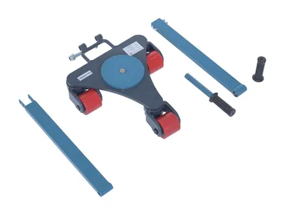 Vestil MDSKT-4 machinery skate shown from an alternate angle