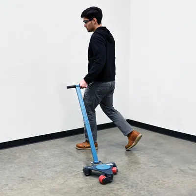 Vestil MDSKT-4 machinery skate shown from an alternate angle