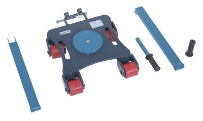 Vestil MDSKT-6 machinery skate shown from an alternate angle