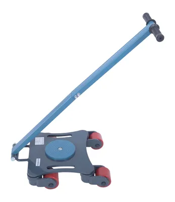 Vestil MDSKT-6 machinery skate shown from an alternate angle