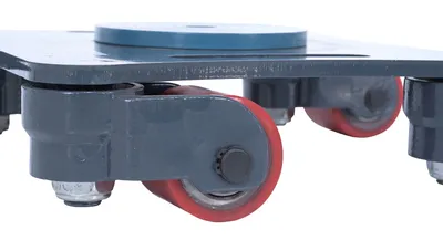 Vestil MDSKT-6 machinery skate shown from an alternate angle