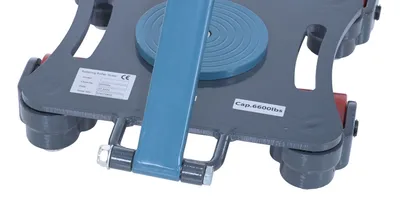 Vestil MDSKT-6 machinery skate shown from an alternate angle