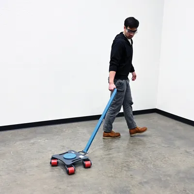 Vestil MDSKT-6 machinery skate shown from an alternate angle