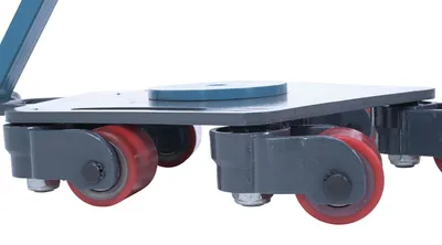 Vestil MDSKT-8 machinery skate shown from an alternate angle