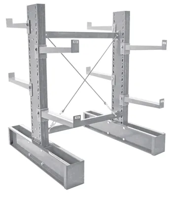 Vestil MDU-C-6-36-G-SET galvanized cantilever rack kit