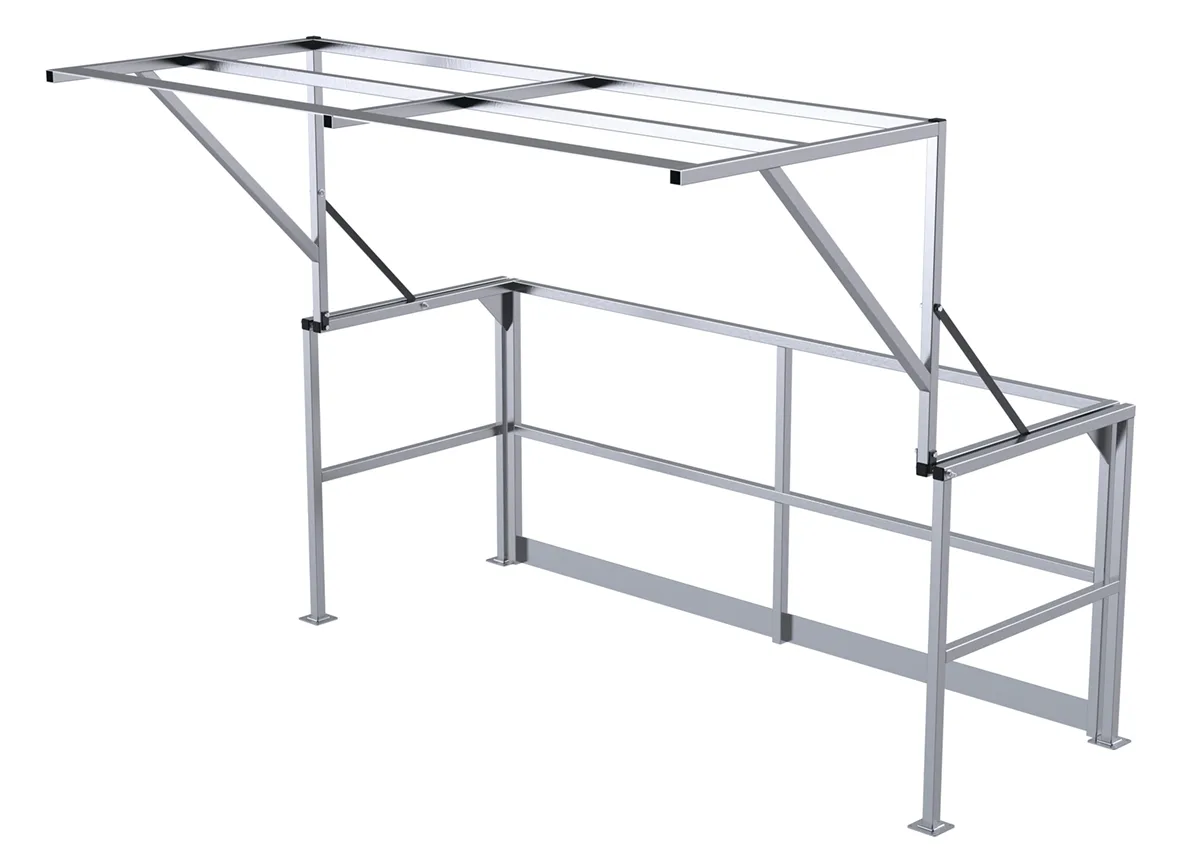 Vestil MEZZ-200-DW-A mezzanine safety gate