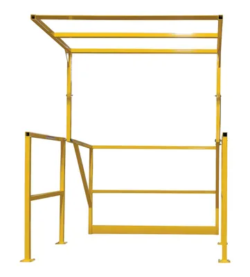 Vestil MEZZ-200 mezzanine safety gate shown from an alternate angle
