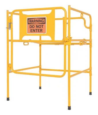 Vestil MHGR-32-SI-W-01 manhole guard rail