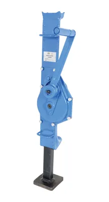 Vestil MMJ-3 mechanical machinery jack shown from an alternate angle