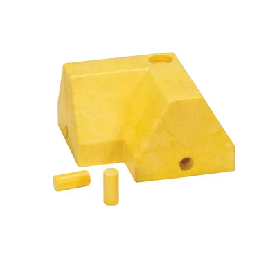 Vestil MPG-L modular guard curb shown from an alternate angle