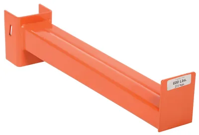 Vestil Steel Medium Duty Cantilever Racking Straight Arm 39 In. x 4.75 In. x 6 In. 400 Lb. Capacity Orange