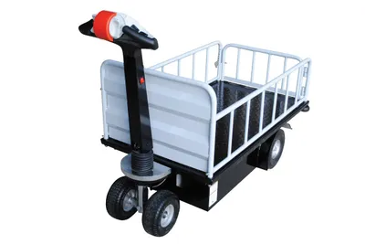 Vestil NE-CART-2 traction-drive cart shown from an alternate angle