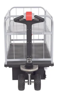 Vestil NE-CART-3 traction-drive cart shown from an alternate angle