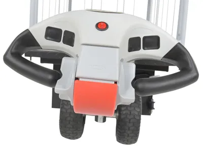 Vestil NE-CART-3 traction-drive cart shown from an alternate angle