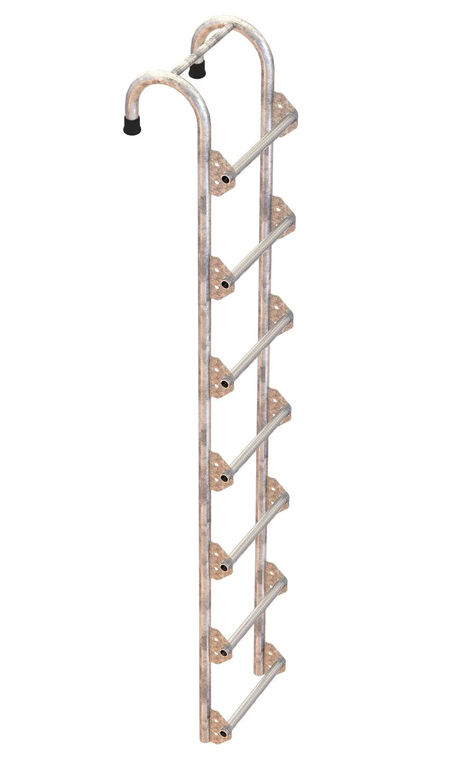 Vestil NTAL-7-HDG tank access ladder