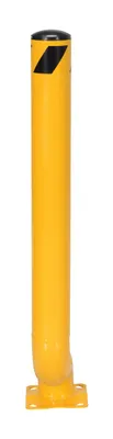 Vestil OBOL-47-4.5 offset steel bollard shown from an alternate angle