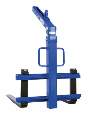 Vestil OLA-2-42 overhead load lifter shown from an alternate angle