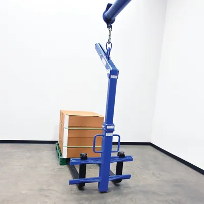 Vestil OLA-2-42 overhead load lifter shown from an alternate angle