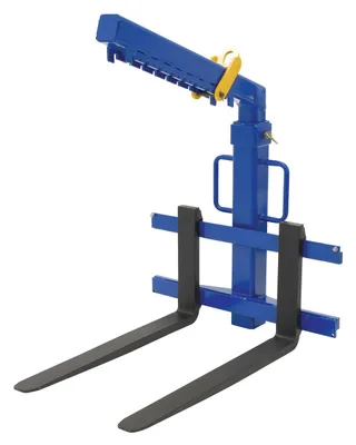 Vestil OLA-4-42-DLX overhead load lifter shown from an alternate angle