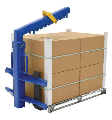Vestil OLA-4-42-DLX overhead load lifter shown from an alternate angle