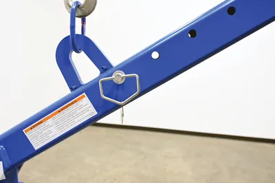 Vestil OLA-4-42 overhead load lifter shown from an alternate angle