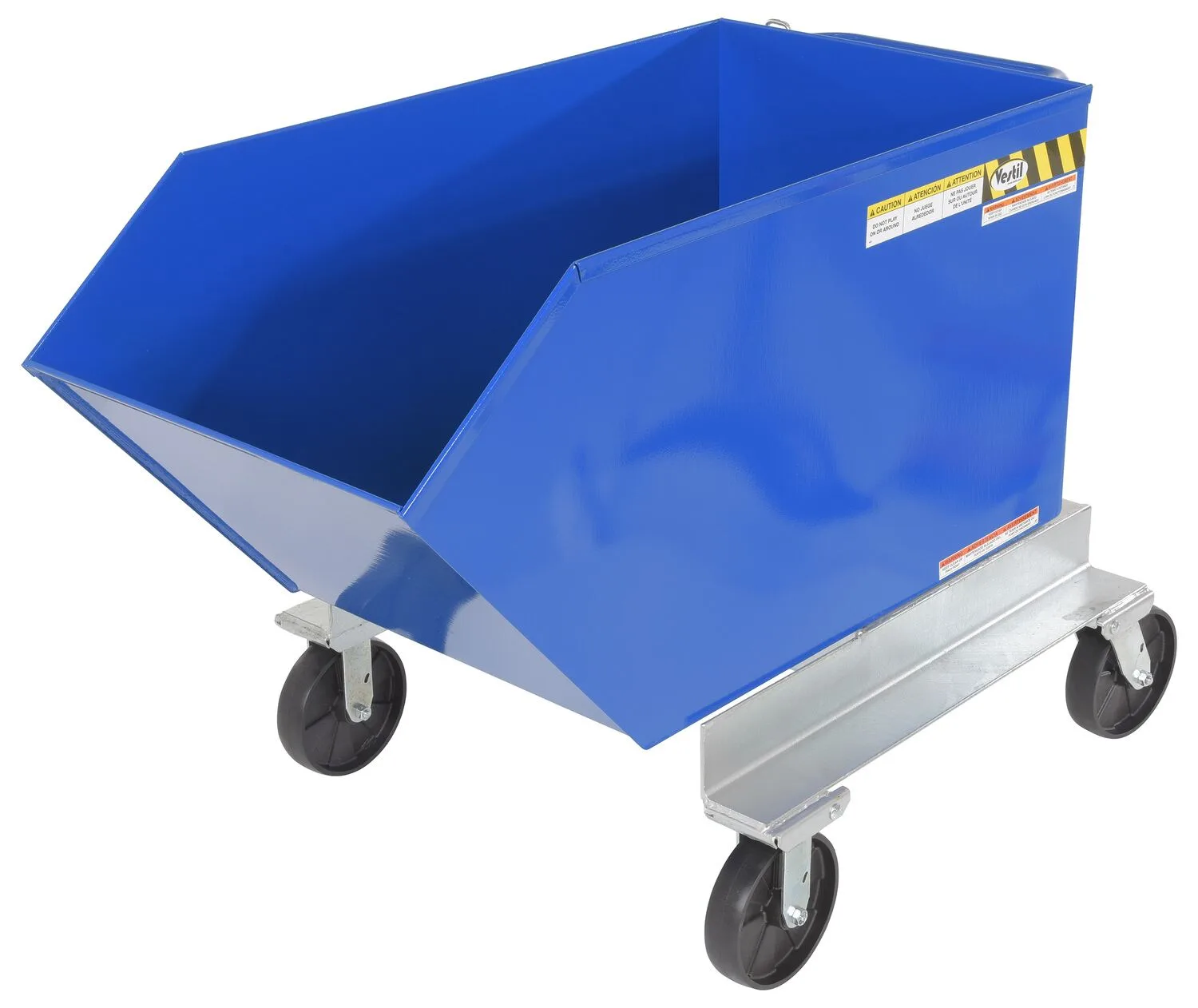 Vestil P-HOP-0.5 portable steel hopper