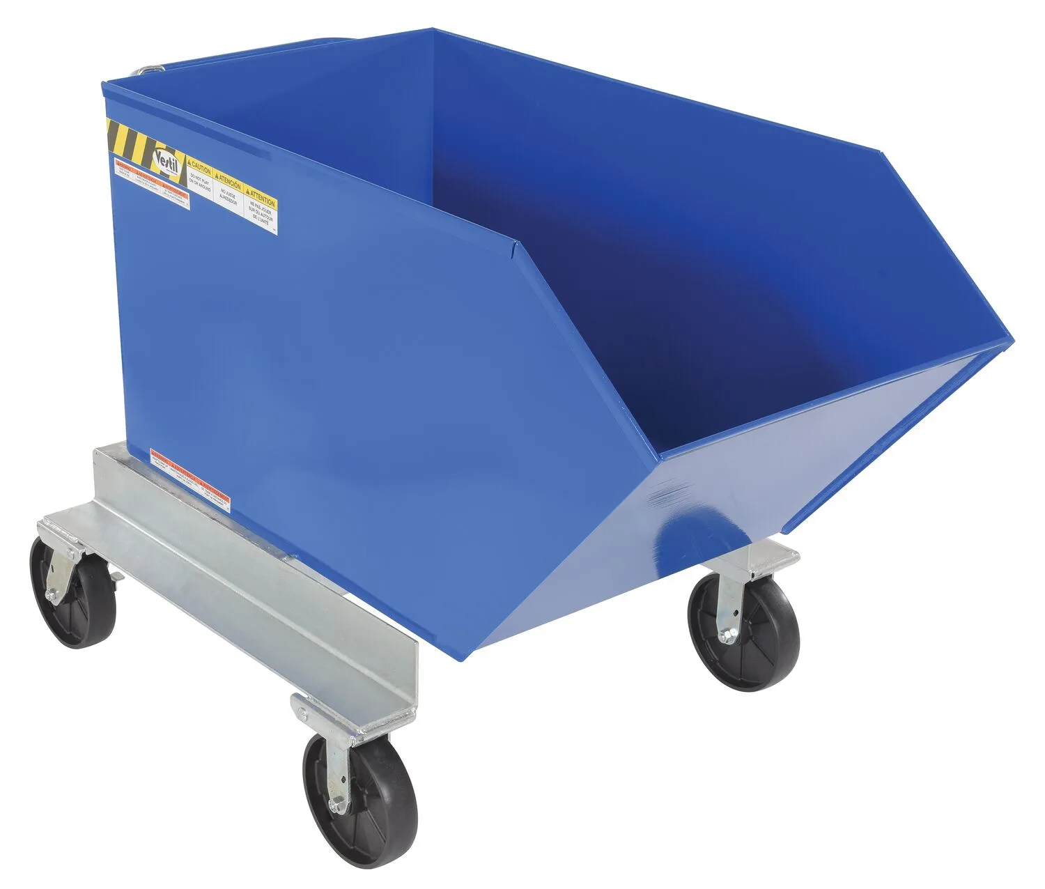 Vestil P-HOP-0.75 portable steel hopper