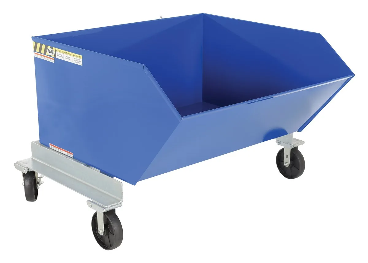 Vestil P-HOP-1 portable steel hopper