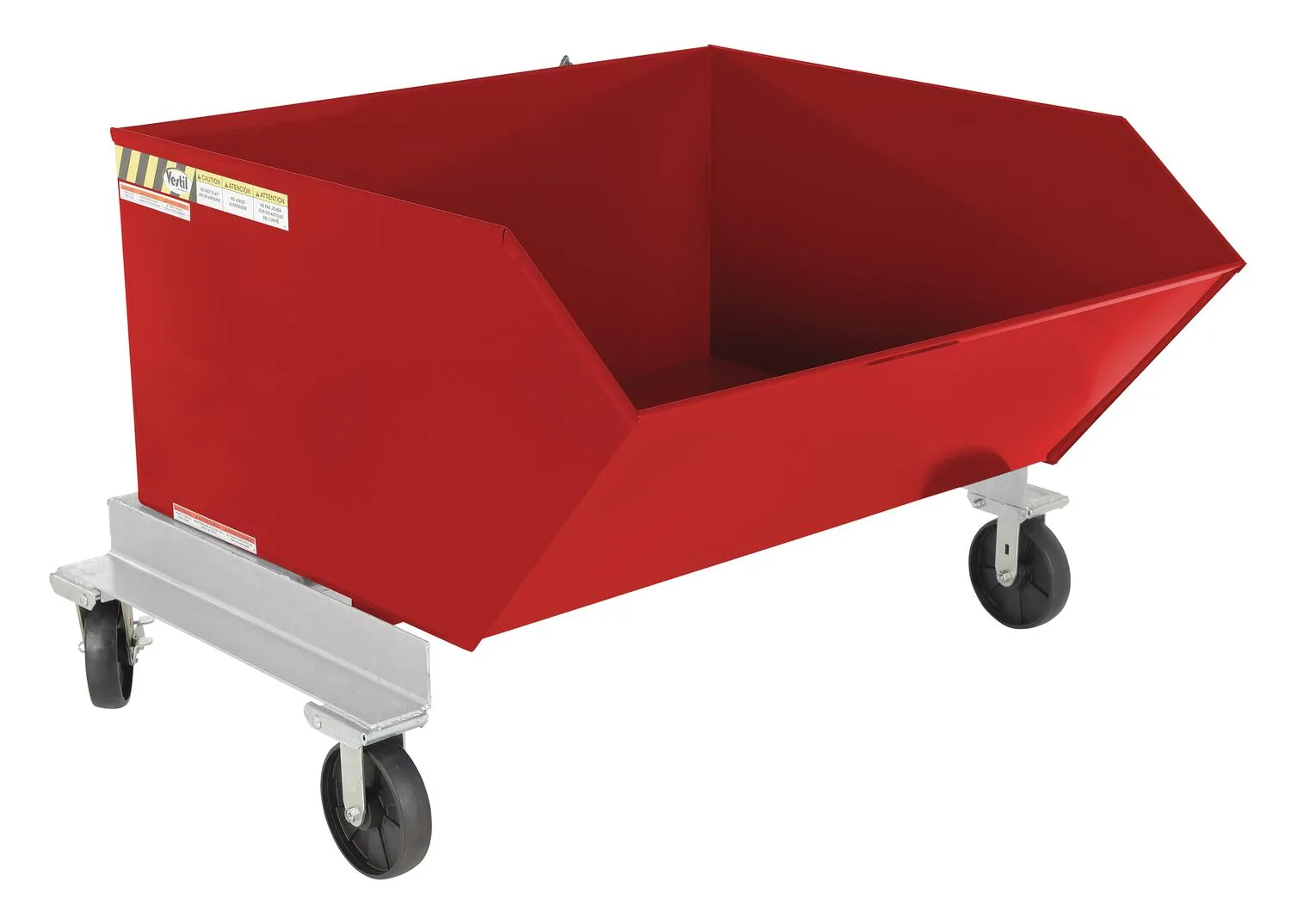Vestil P-HOP-1-RD portable steel hopper