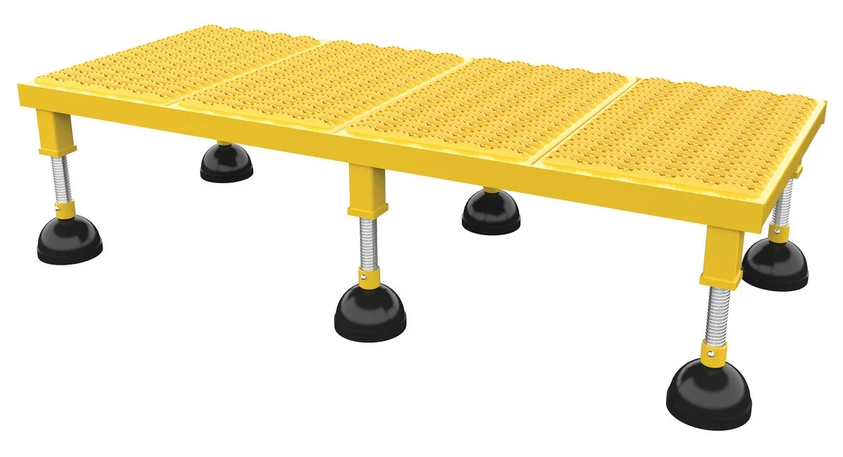 Vestil PAHW-L-1948 portable adjustable height worker stand