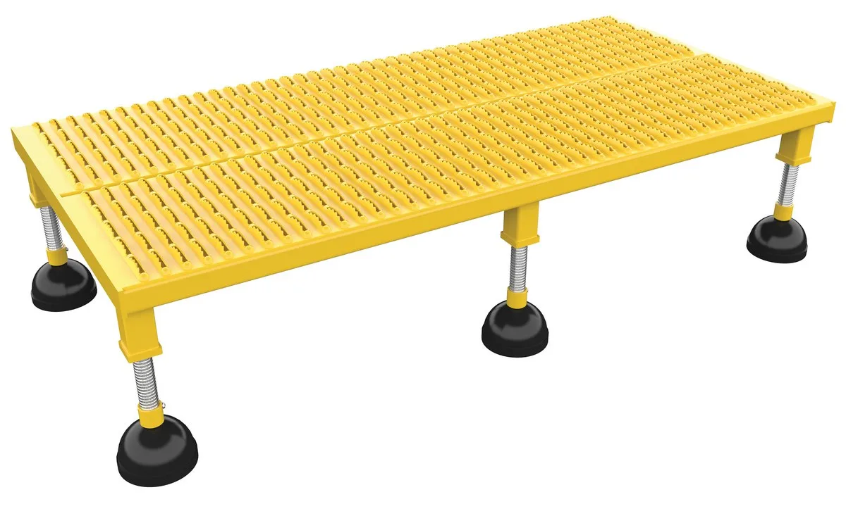 Vestil PAHW-L-2448 portable adjustable height worker stand