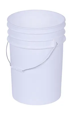 Vestil PAIL-6-PWS pail shown from an alternate angle